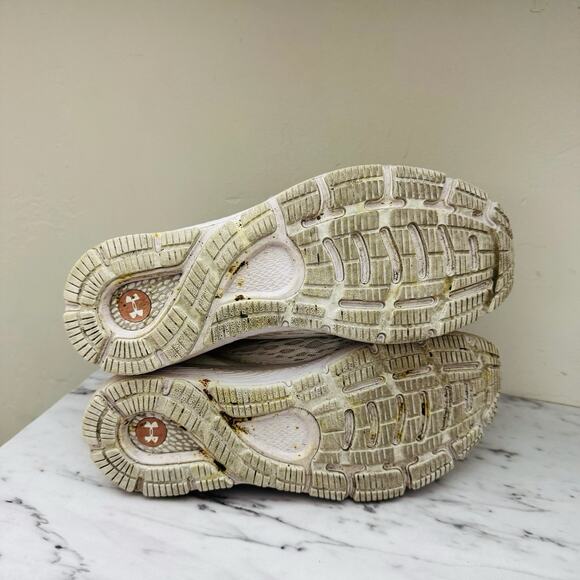 Under Armour HOVR Sonic 3 White Sneakers Women’s Size 10.5 - Picture 7 of 10